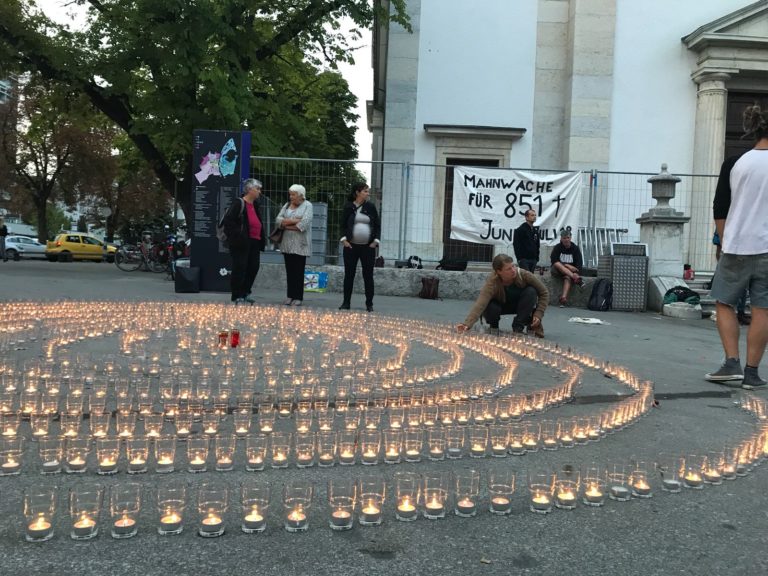 Mahnwache: Stoppt die humanitäre Katastrophe rund ums Mittelmeer